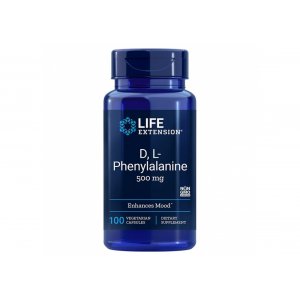 Life Extension D L-Phenylalanine, 500mg (DLPA - fenyloalanina)
