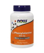 NOW FOODS L-Fenyloalanina 500mg - 120 kapsułek