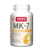 Jarrow Formulas Witamina K2 MK-7 90 mcg - 120 miękkich kapsułek