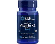 Life Extension Low Dose Vitamin K2 (MK-7) - witamina K2, 45mcg