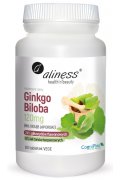 Aliness Ginkgo Biloba (miłorząb japoński) 120 mg - 60 tabletek