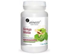 Aliness Ginkgo Biloba (miłorząb japoński) 120 mg 