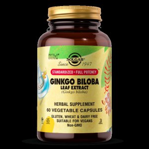 Solgar Ginkgo Biloba Leaf Extract - Miłorząb japoński