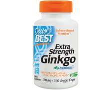 Doctor's Best Ginkgo Biloba ekstrakt - Extra Strength Ginkgo, 120mg