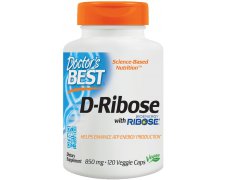 DOCTOR'S BEST D-ryboza (D-Ribose) 850mg 120 kapsuek