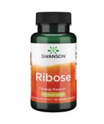 SWANSON D-Ryboza (Ribose) 750mg - 60 kapsułek wegetariańskich - 60 kapsułek