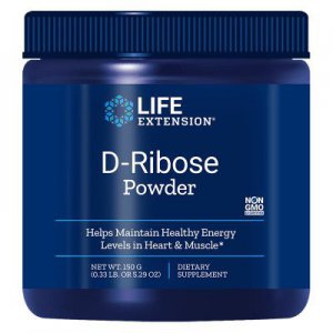 LIFE EXTENSION D-Ribose - D-Ryboza proszek 150 g