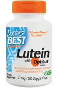 DOCTOR'S BEST Luteina i Zeaksantyna - OptiLut 10mg - 120 kapsułek