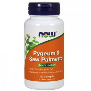 NOW FOODS Pygeum & Saw Palmetto Extract 25mg/80mg