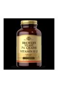 Solgar Brewer's Yeast 7 1 / 2 Grains with Vitamin B12 (drożdże piwne, witamina B12) - 250 tabletek