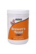 NOW FOODS Brewer's Yeast powder (Drożdże piwne) proszek 454g - Proszek 454g