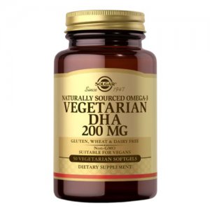 SOLGAR Omega-3 Vegetarian DHA 200 mg