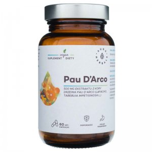 AURA HERBALS Pau D'Arco ekstrakt z kory 500 mg
