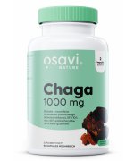 Osavi Chaga (Nature), 1000mg Grzyb chaga - 60 kapsułek 