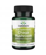 SWANSON Full Spectrum Chaga Mushroom 400mg - 60 kapsułek