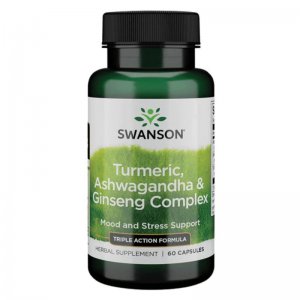 Swanson Full Spectrum Turmeric, Ashwagandha & Ginseng Complex