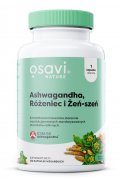 Osavi Ashwagandha + Różeniec i Żeń-szeń - 60 kapsułek