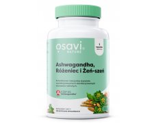 Osavi Ashwagandha + Różeniec i Żeń-szeń 
