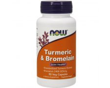 NOW FOODS Turmeric & Bromelain