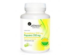 ALINESS Bromelaina Papaina 500 / 200mg
