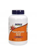 NOW FOODS Pantothenic Acid (Kwas Pantotenowy) 500mg Witamina B5 - 250 kapsułek