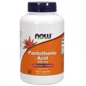 NOW FOODS Pantothenic Acid (Kwas Pantotenowy) 500mg
