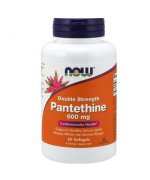 NOW FOODS Pantethine 600mg Double Strength B5 - 60 kapsułek