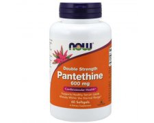 NOW FOODS Pantethine 600mg Double Strength B5