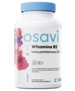 Osavi Witamina B5 Kwas Pantotenowy, 200mg - 180 kapsulek