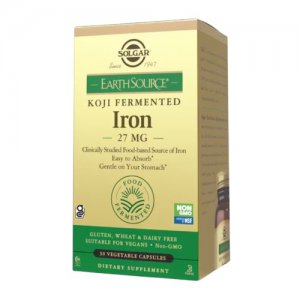 SOLGAR Earth Source® Koji Fermented Iron 27 mg