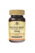 Solgar Gentle Iron, chelat aminokwasowy 20 mg - 90 kapsułek