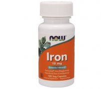 NOW Iron Bisglycinate (Chelat Żelaza) 18mg