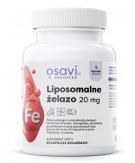 Osavi Liposomalne Żelazo, 20mg - 60 kapsulek
