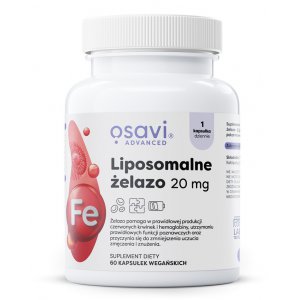 Osavi Liposomalne Żelazo, 20mg