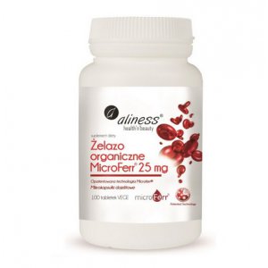 ALINESS Żelazo organiczne MicroFerr 25mg
