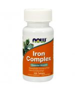 NOW Iron Complex (Kompleks Żelaza) - 100 tabletek