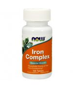 NOW Iron Complex (Kompleks Żelaza) - 100 tabletek