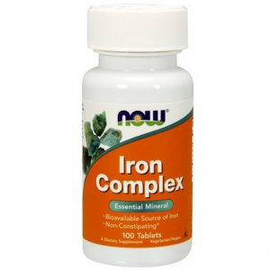 NOW FOODS Iron Complex (Kompleks Żelaza)