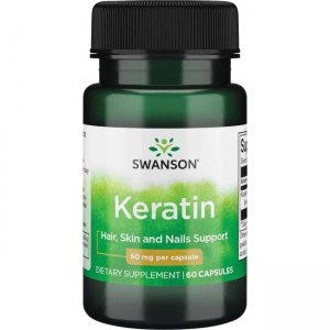 Swanson Keratin, 50mg Keratyna