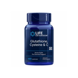Life Extension L-Glutation + L-Cysteina + Witamina C 