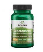 SWANSON Sulforafan (Kiełki brokuła) 400ug - 60 kapsułek