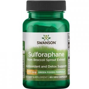 SWANSON Sulforafan (Kiełki brokuła) 400ug