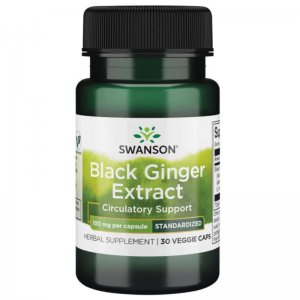 Swanson Black Ginger Extract (Ekstrakt z czarnego imbiru) 100mg