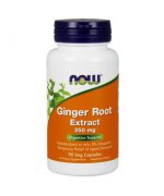 NOW FOODS Ginger Root (Imbir - Korzeń) Extract 250mg - 90 kapsułek