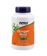 NOW Ginger Root (Imbir - Korzeń) 550mg - 100 kapsułek