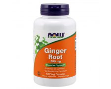 NOW FOODS Ginger Root (Imbir - Korzeń) 550mg