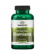 SWANSON liść damiana 510mg - 100 kapsułek