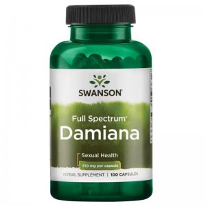 SWANSON liść damiana 510mg