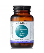 VIRIDIAN L-Theanine and Lemon Balm - 30 kapsułek