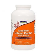NOW Citrus Pectin Modified (zmodyfikowane pektyny cytrusowe) Pure Powder 454g - Proszek 454g